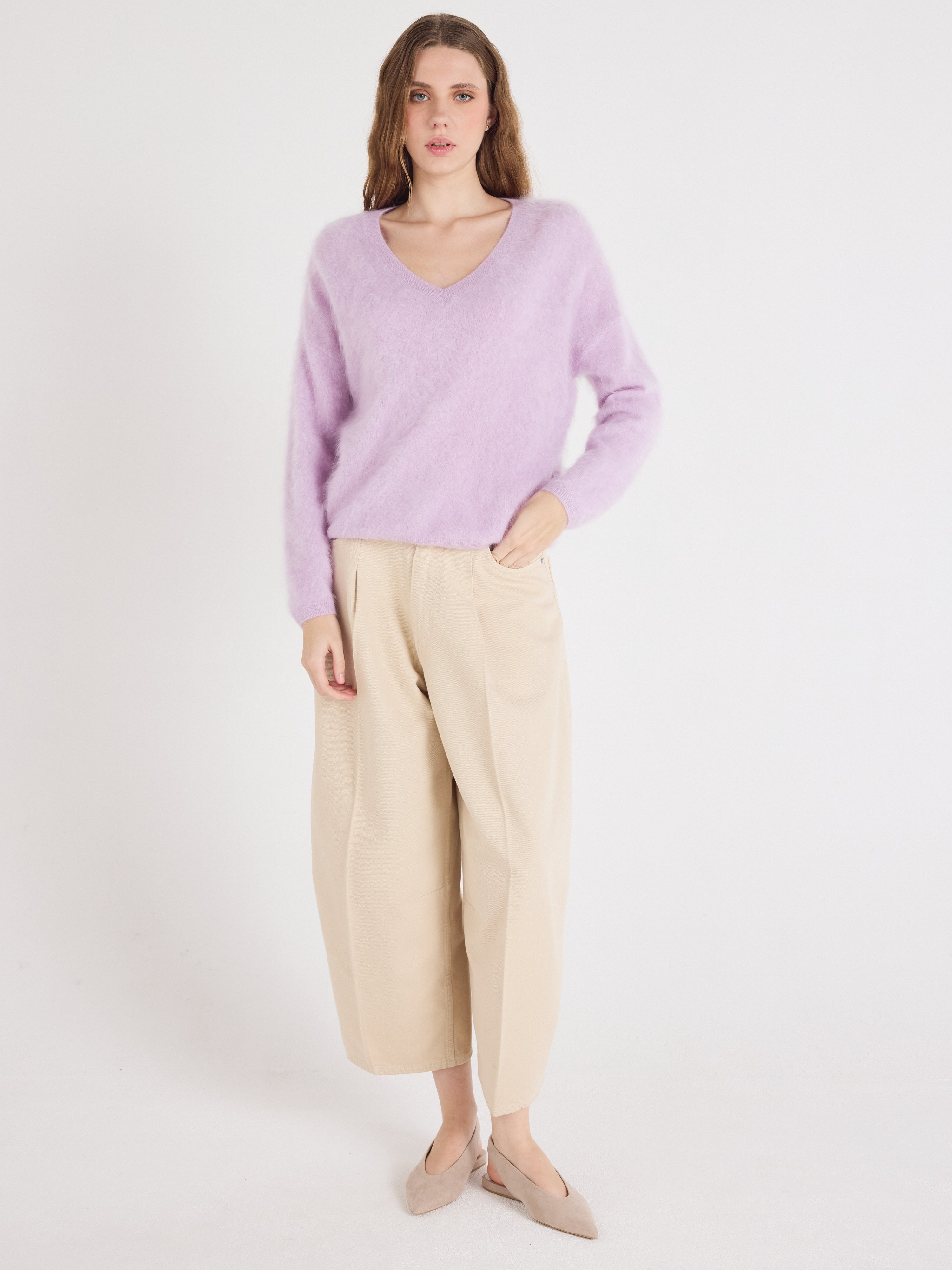 absolut-soeli-oversize-pullover-damen-v-ausschnitt-kaschmir-bross-flieder image 3