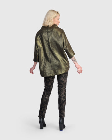 alembika-roxy-pullover-top-gold-metallic image 5