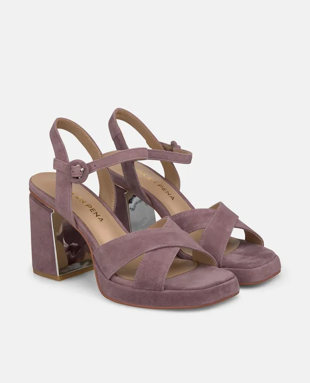 alma-en-pena-cross-strap-sandale-8-5-cm-blockabsatz-lavendel image 1