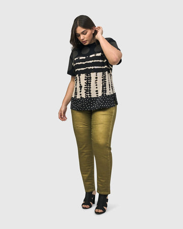 alembika-iconic-stretch-jeans-green-snake image 4