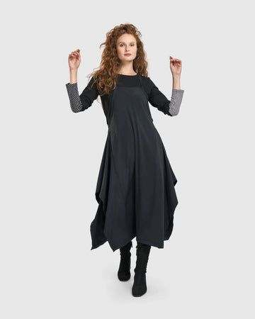 alembika-shelley-latzkleid-kleid-schwarz image 2