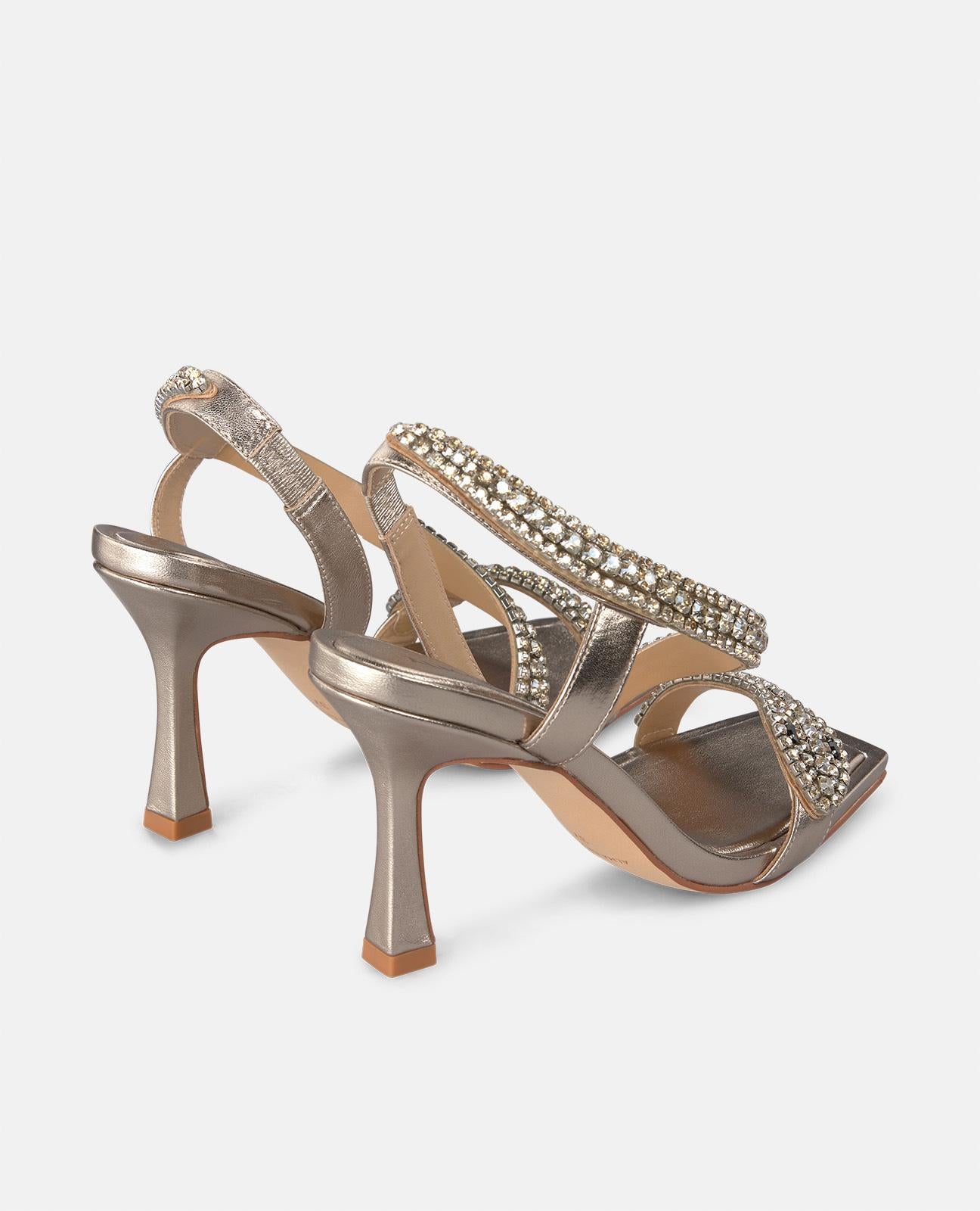 alma-en-pena-snake-heelsandalette-9-cm-bronze image 3