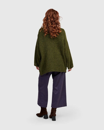 alembika-edith-strick-cardigan-forest image 5