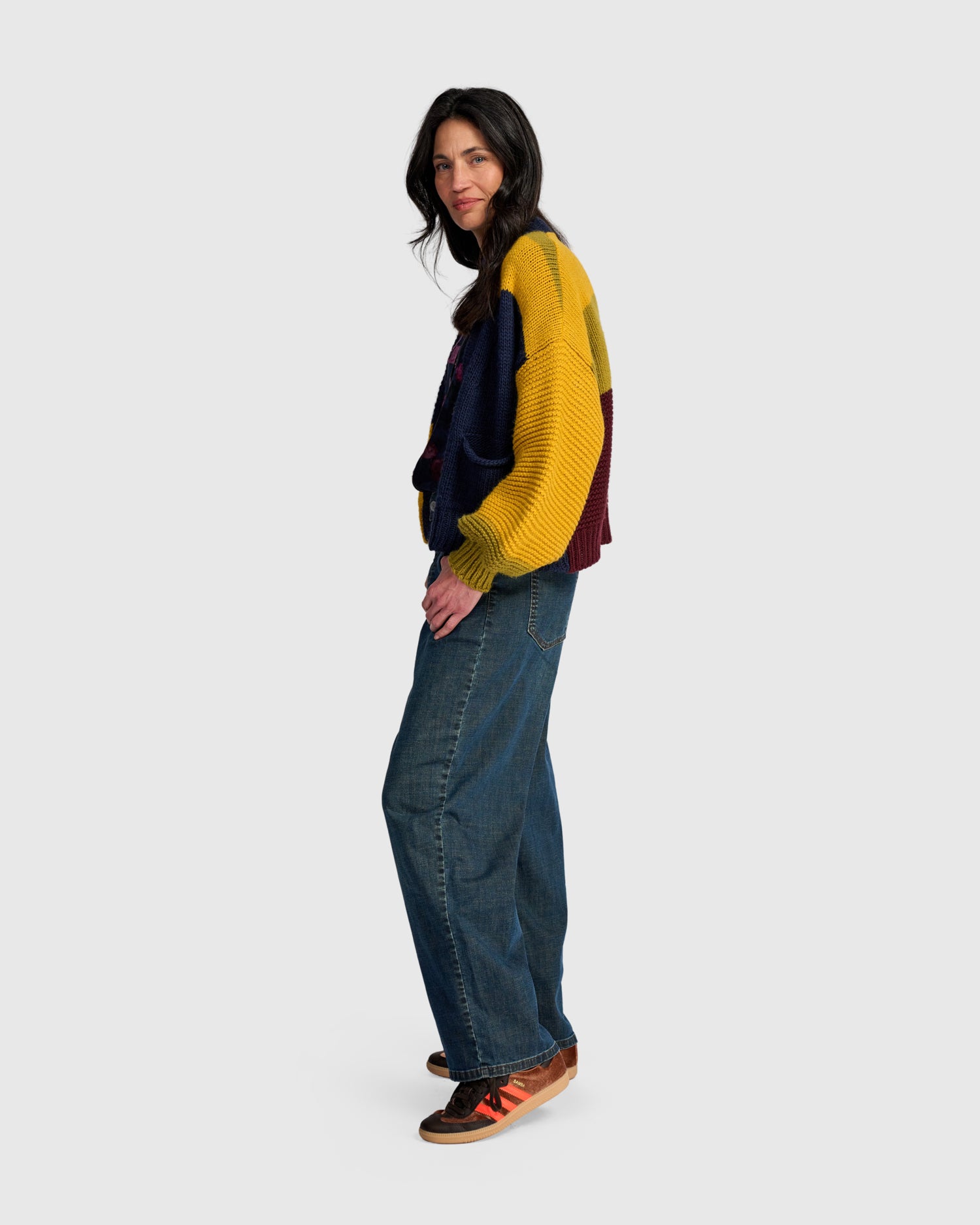 alembika-carnival-chunky-cardigan-collegiate-mix image 5