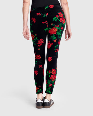 alembika-starlet-velvet-leggings-damen-rosen image 4