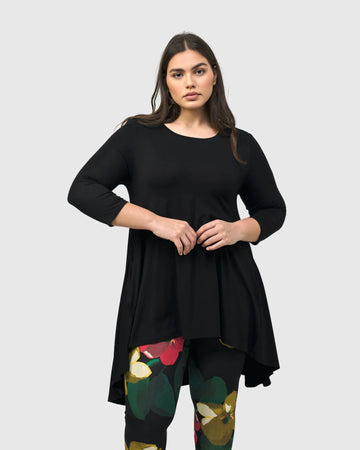 alembika-essential-swing-tunic-top-black-damen-tunika image 5