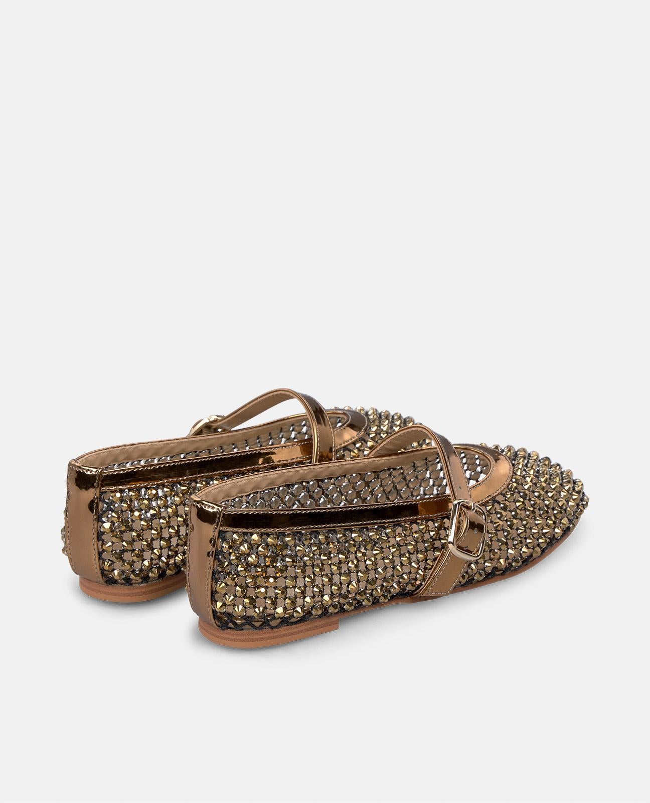 alma-en-pena-ballerina-red-buckle-flach-0-5-cm-bronze image 3