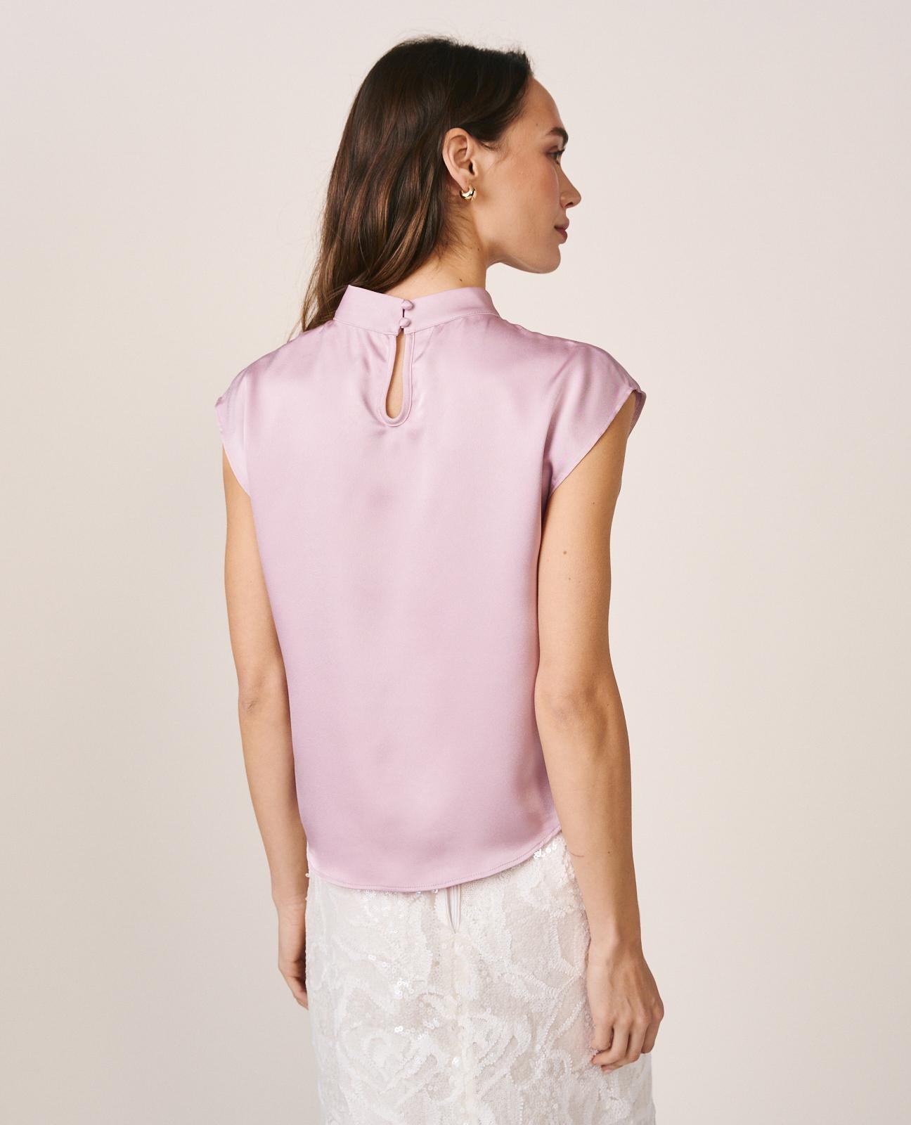 alma-en-pena-satin-blouse-rmellose-bluse-lila-mit-drapierung image 6