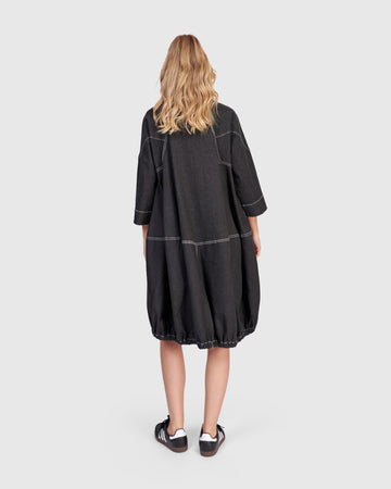 alembika-panama-oversized-hemdkleid-black-denim image 6