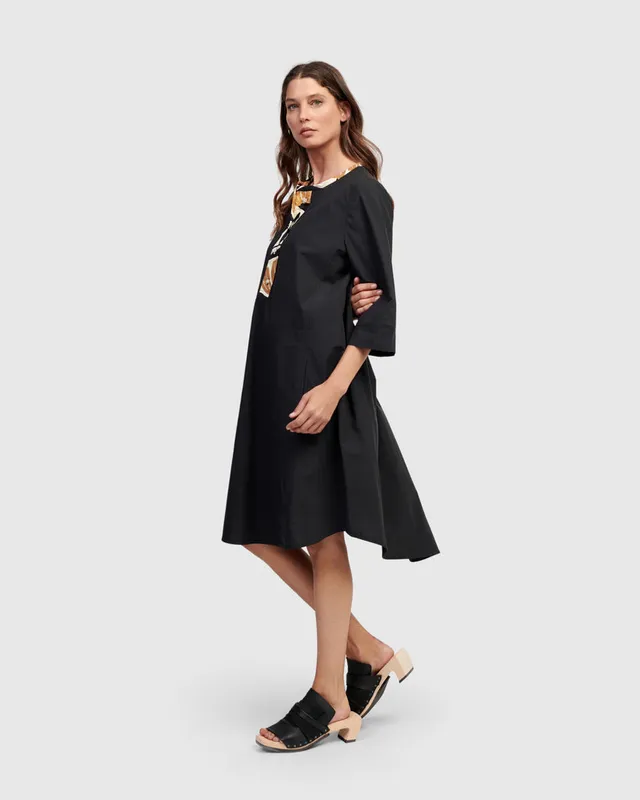 alembika-kenzie-shirtkleid-tulips-baumwolle-kniel-nge image 1