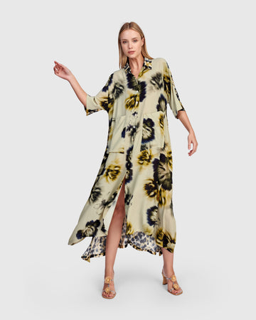 alembika-champaca-maxi-kleid-beige-floral image 4