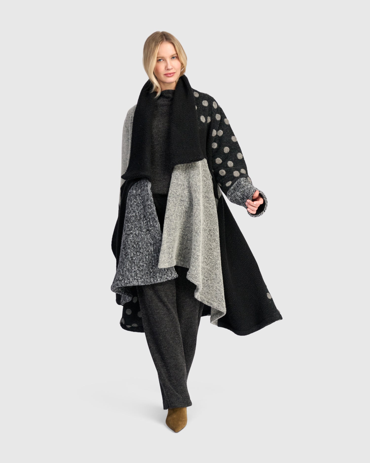 alembika-urban-tillie-coat-storm-mix-damen-mantel image 2
