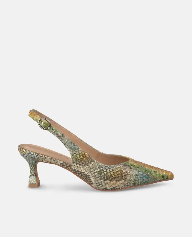 alma-en-pena-slingback-pumps-mit-schnalle-bronze-6-cm image 1
