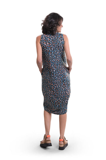 alembika-confetti-cocoon-dress-turquoise-kleid image 2