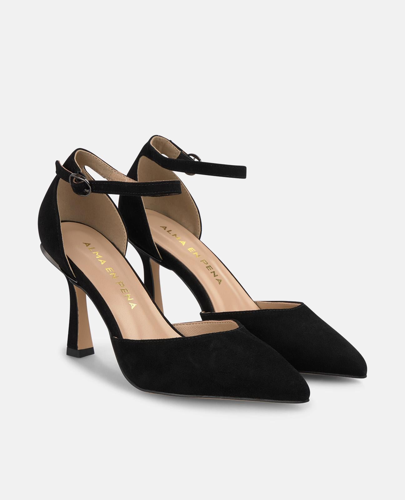 alma-en-pena-high-heel-riemenpumps-schwarz-9-cm image 2