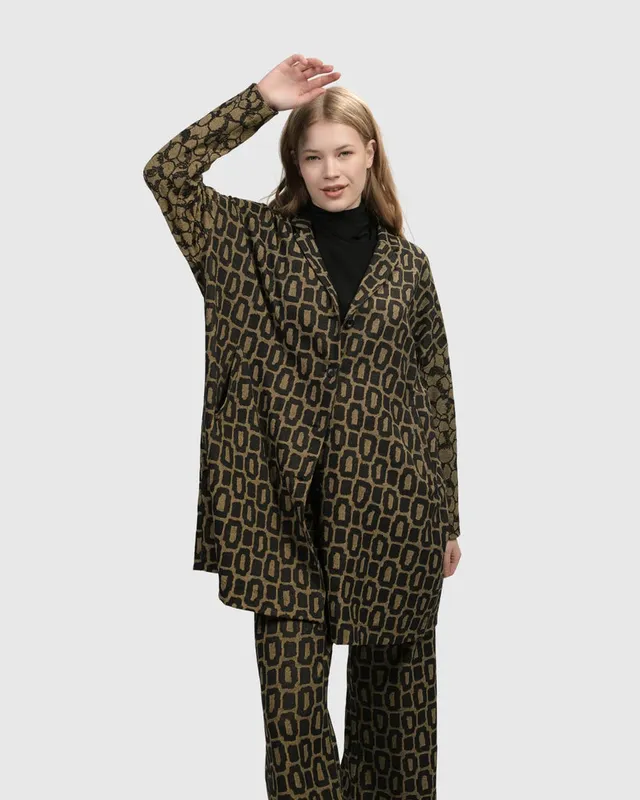 alembika-columnist-jacket-damen-jacke-ochre image 1