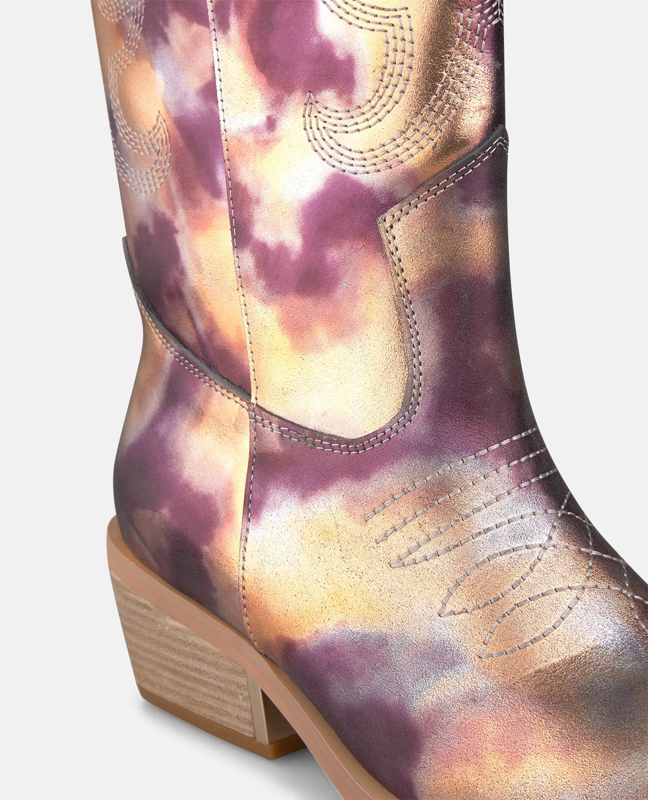 alma-en-pena-special-cowboy-boot-stiefel-lila-5-cm-schaft-35-cm image 4