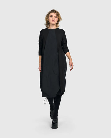 alembika-urban-lyra-midi-damenkleid-black image 5