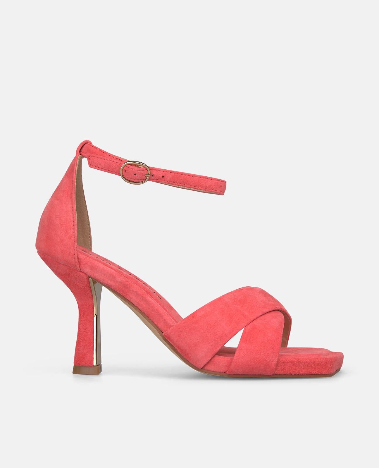 alma-en-pena-riemchen-sandaletten-koralle-9-cm-square-toe image 1