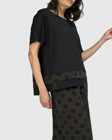 alembika-tekbika-dots-boxy-top-khaki-damen-top image 8