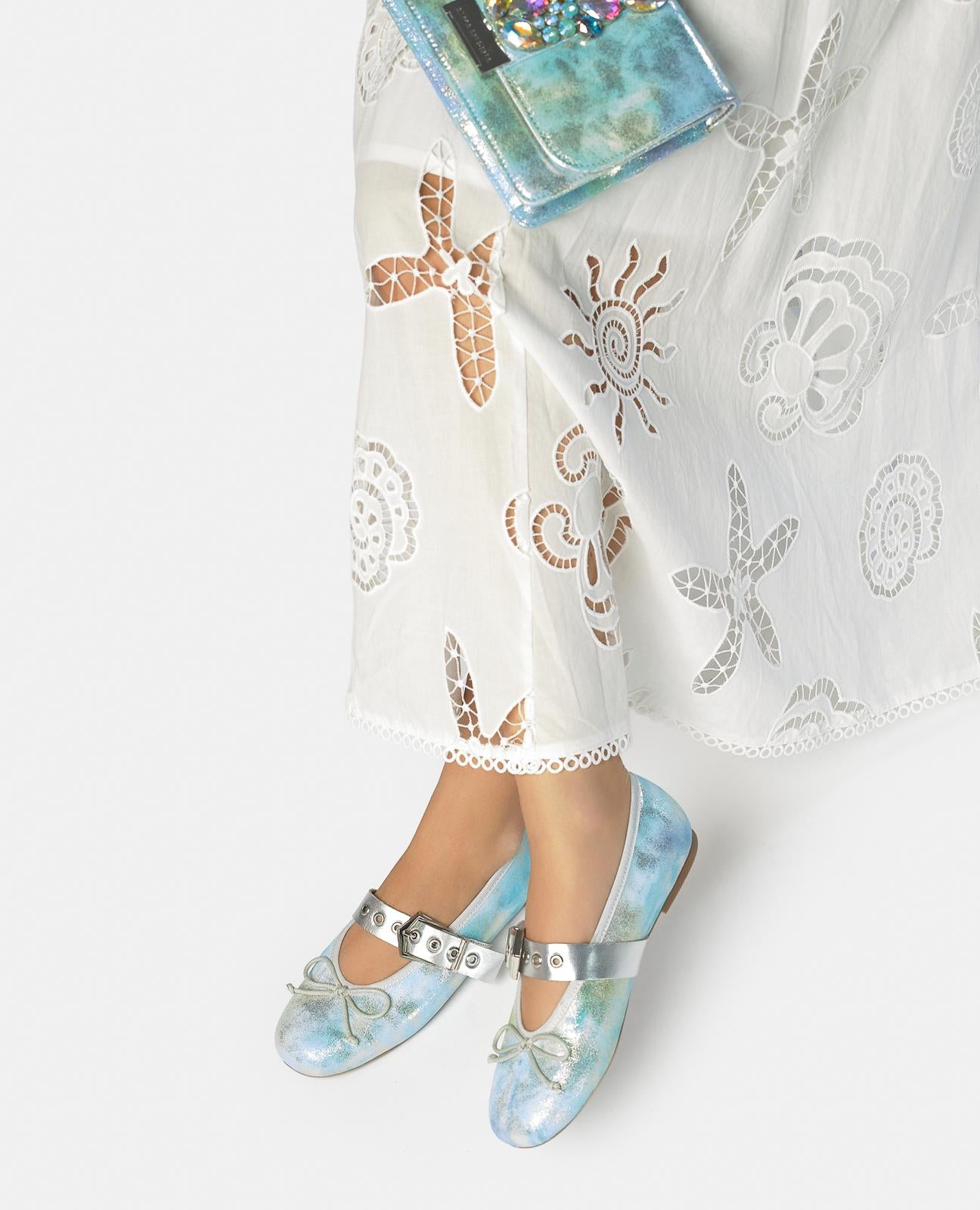 alma-en-pena-multicolored-ballerina-blaue-fantasy-ballerinas-mit-schnalle image 5