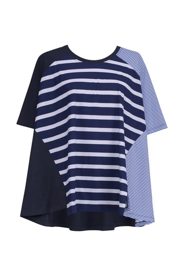 alembika-tekbika-stripe-trapeze-top-navy-streifen-tunika image 8
