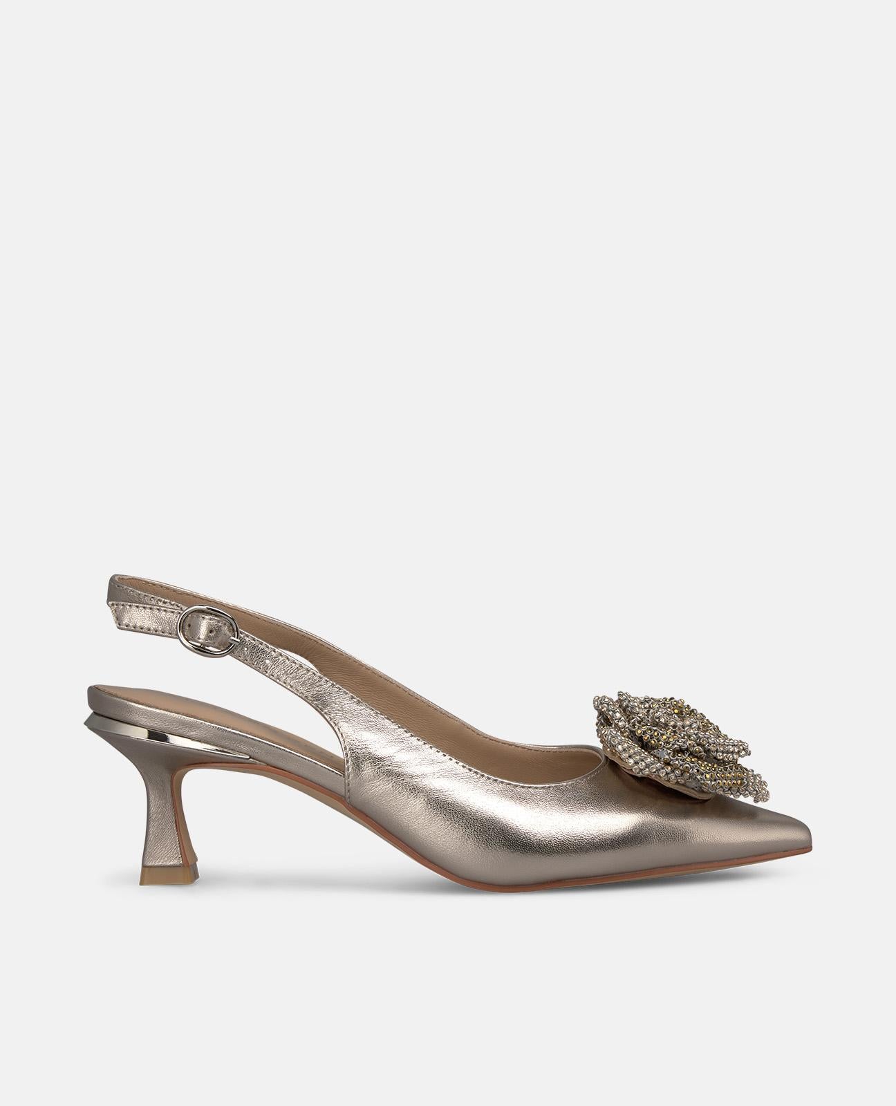 alma-en-pena-alfa-63608-slingpumps-bronze-leder-kittenabsatz-6-2-cm image 1