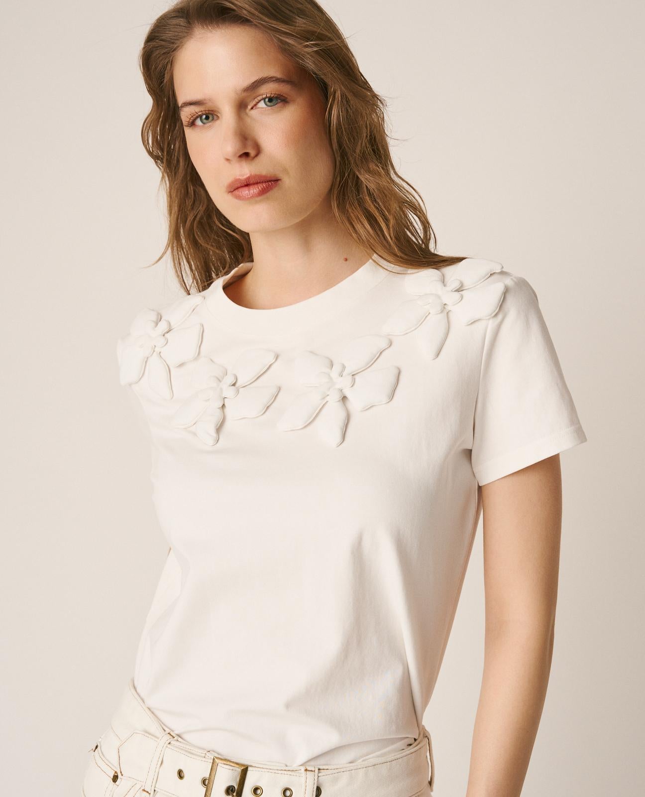 alma-en-pena-flowers-t-shirt-baumwoll-shirt-wei-3d-bl-ten image 4