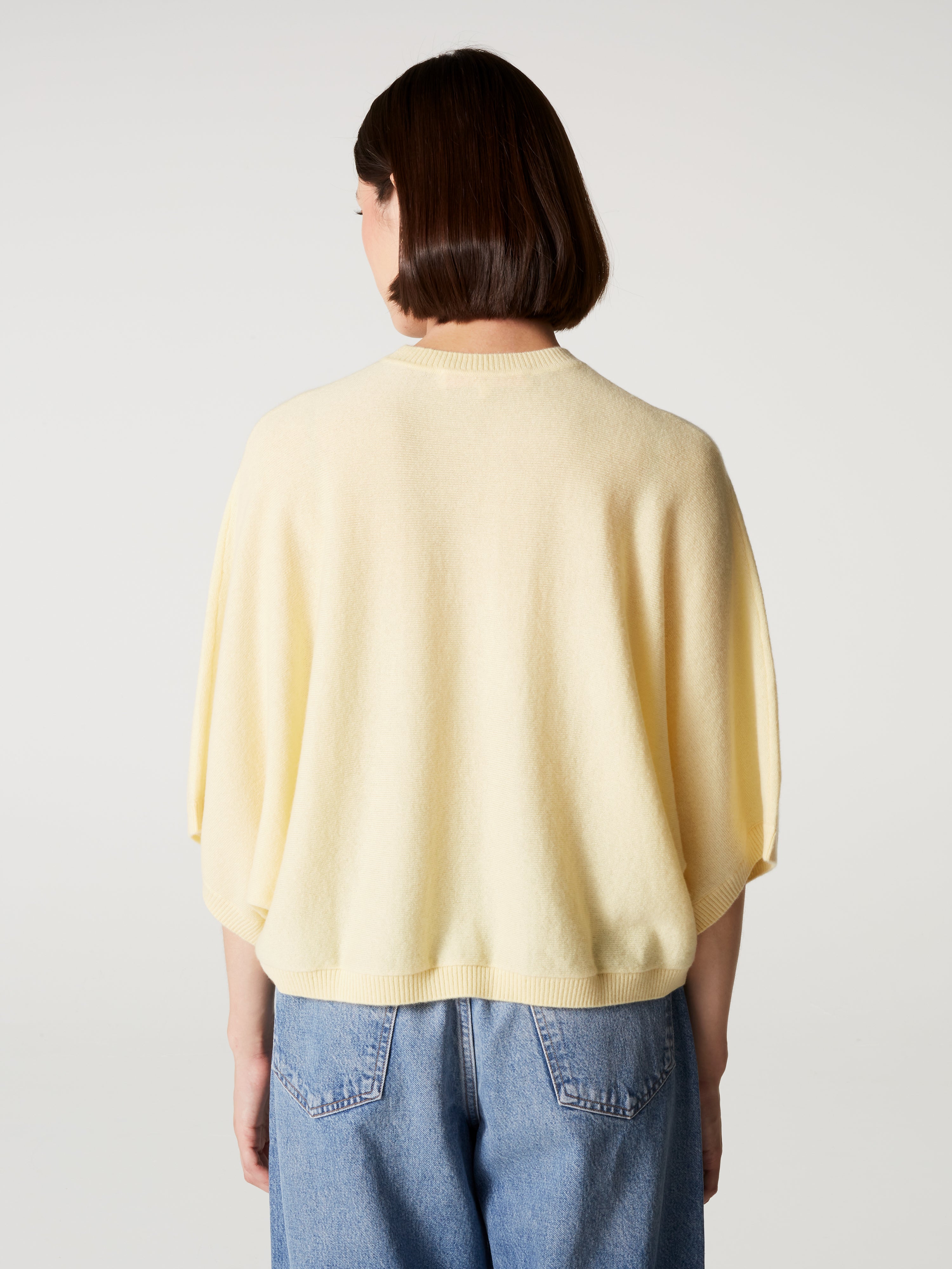 absolut-bettina-poncho-pullover-mit-rundhals-aus-kaschmir-light-yellow image 4