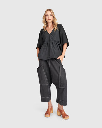alembika-urban-taffeta-butterfly-top-schwarz image 6