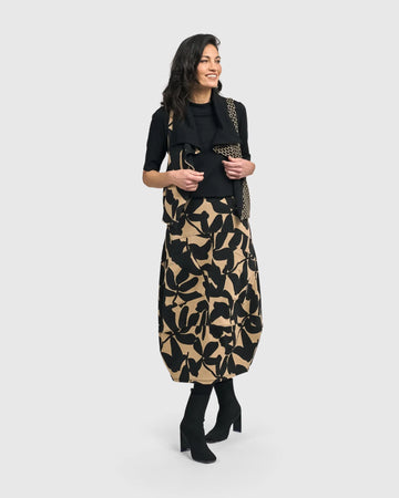 alembika-pippa-cocoon-skirt-blackout-midi-rock image 8