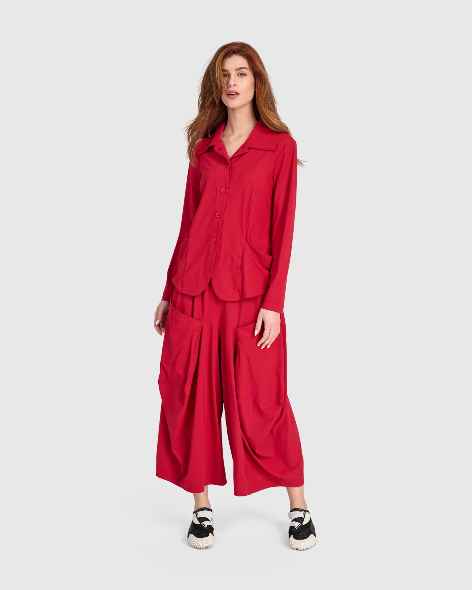 alembika-tekbika-harem-pockets-pants-red image 2