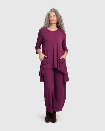 alembika-essential-cutout-tunic-top-sangria-tunika image 7