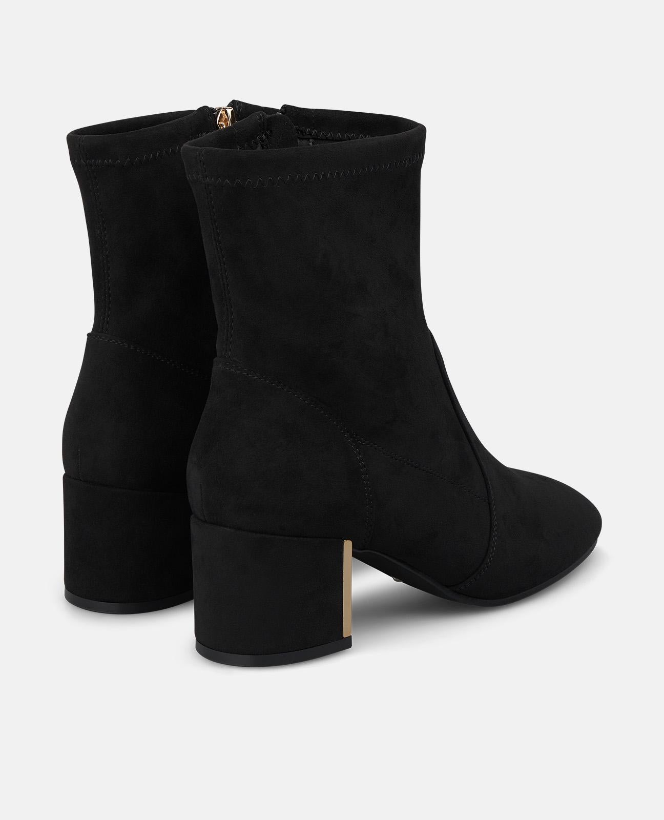 alma-en-pena-stiefeletten-in-wildleder-optik-5-5-cm-block-schwarz image 3
