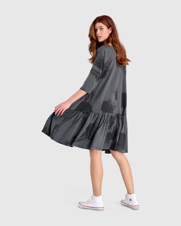 alembika-urban-feather-flounce-minikleid-fog image 5