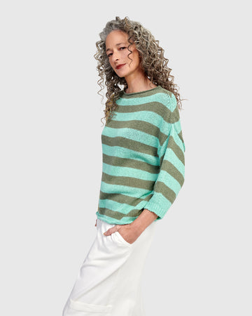 alembika-heidi-sweater-mix-sommerstrick image 5