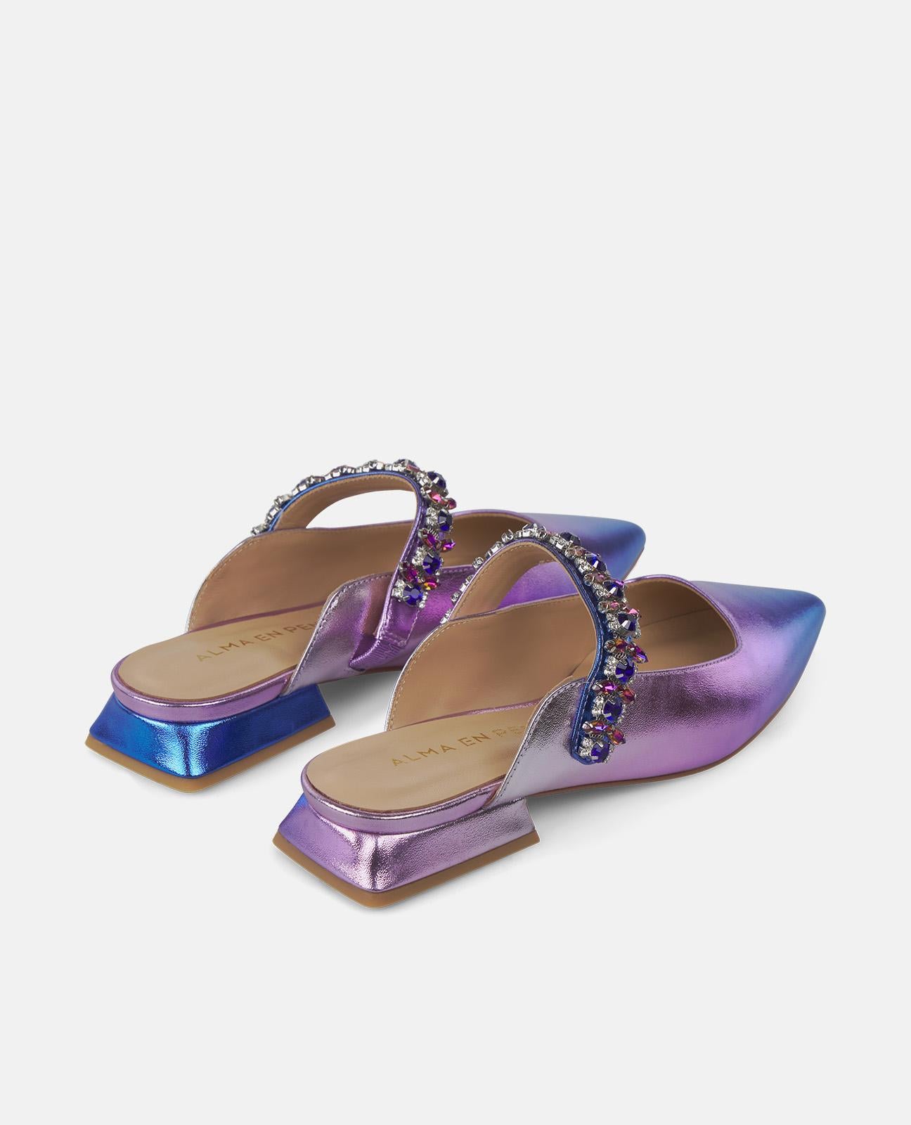 alma-en-pena-heeled-shoe-with-rhinestones-strap-flacher-spitzenschuh-lila-2cm image 3