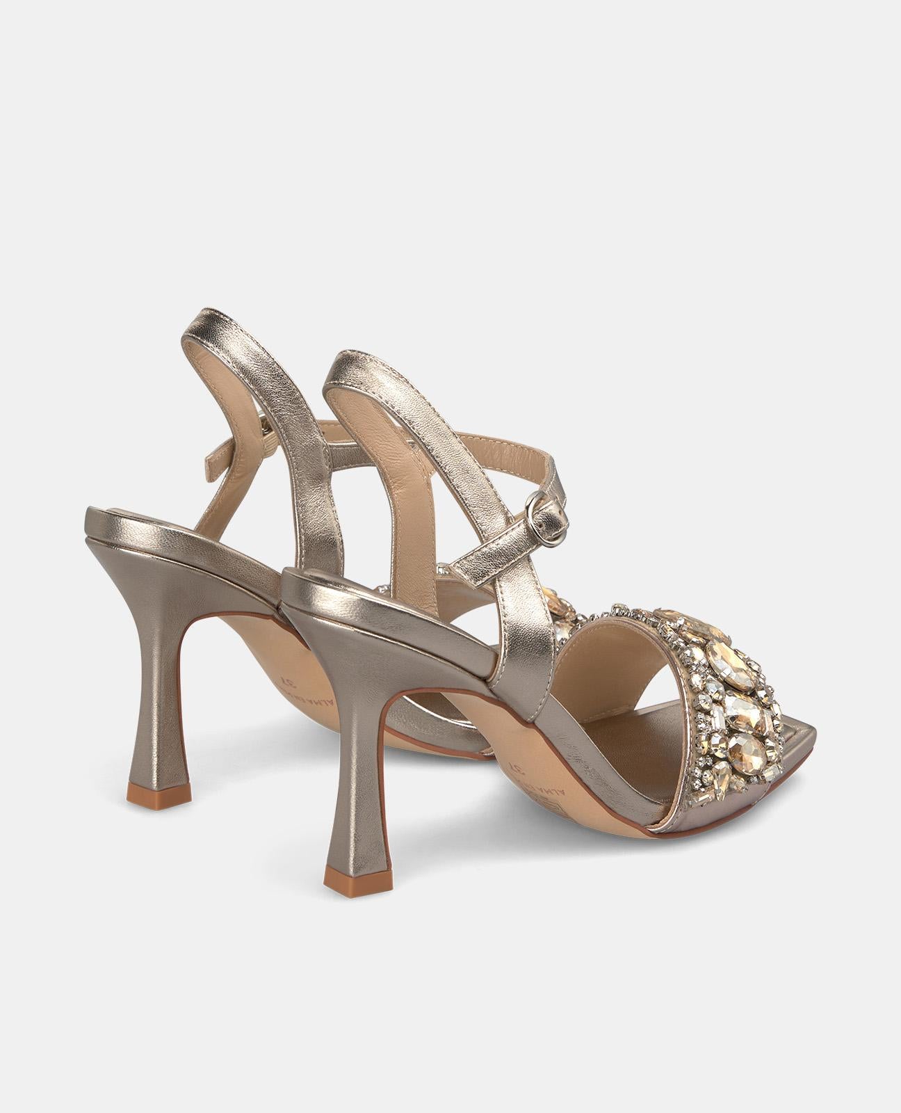 alma-en-pena-sandale-mit-riemen-high-heel-sandale-bronze-9-cm-eckig image 3