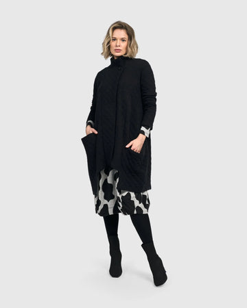 alembika-urban-chamberlain-draped-jacke-schwarz image 2