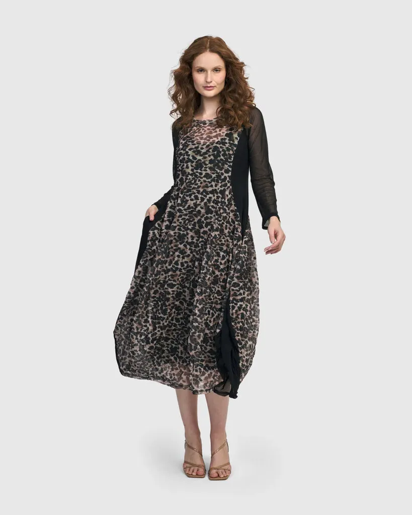 alembika-irina-crew-cocoon-kleid-leopard image 1