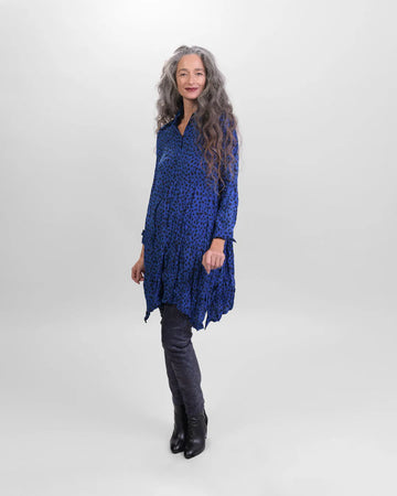 alembika-simone-tunic-top-cobalt-tunika-bluse-mit-animal-muster image 4