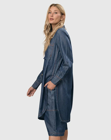 alembika-rancho-chambray-tunika-hemd-denimblau image 8
