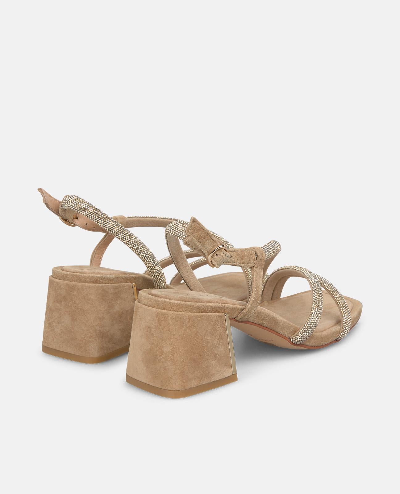 alma-en-pena-three-strap-sandale-mit-mittelabsatz-6-cm-arena image 3