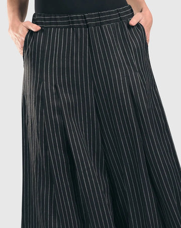 alembika-linea-palazzo-crop-hose-schwarz image 4