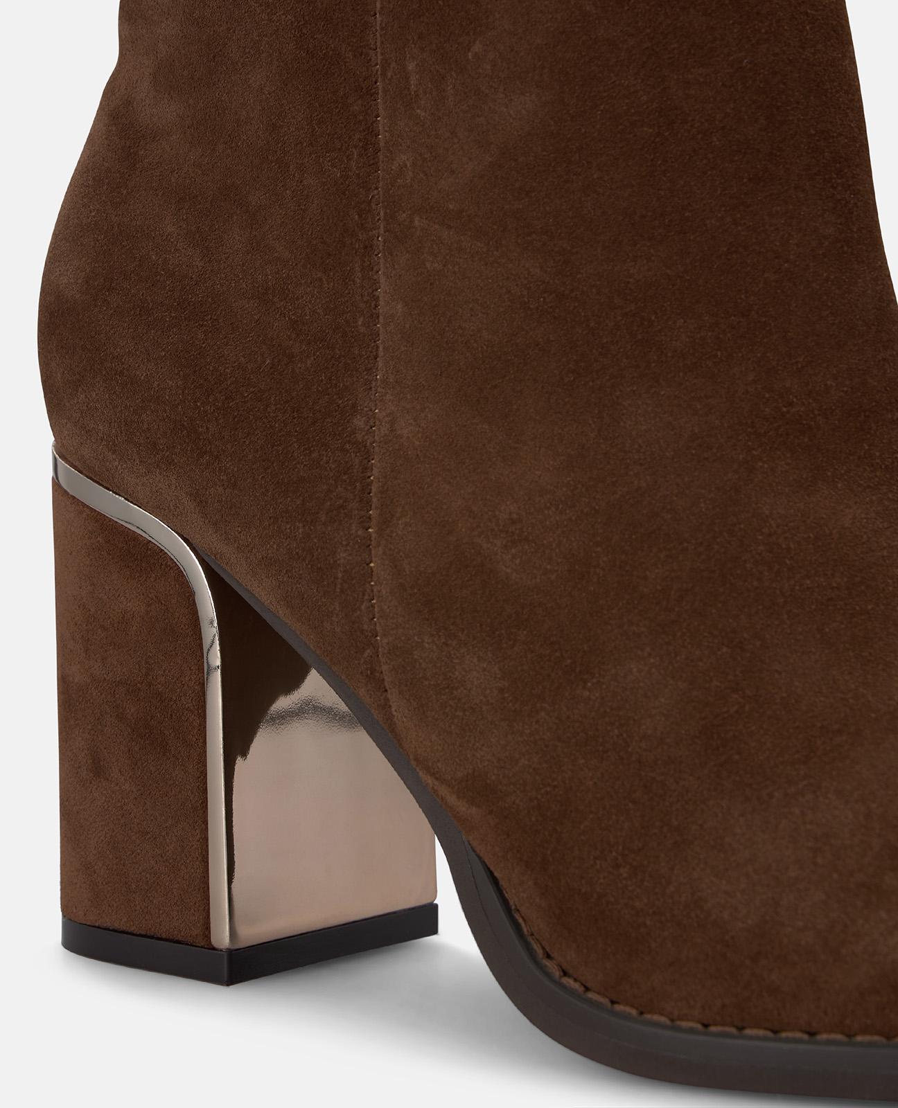 alma-en-pena-stiefelette-camel-8-cm-blockabsatz image 4