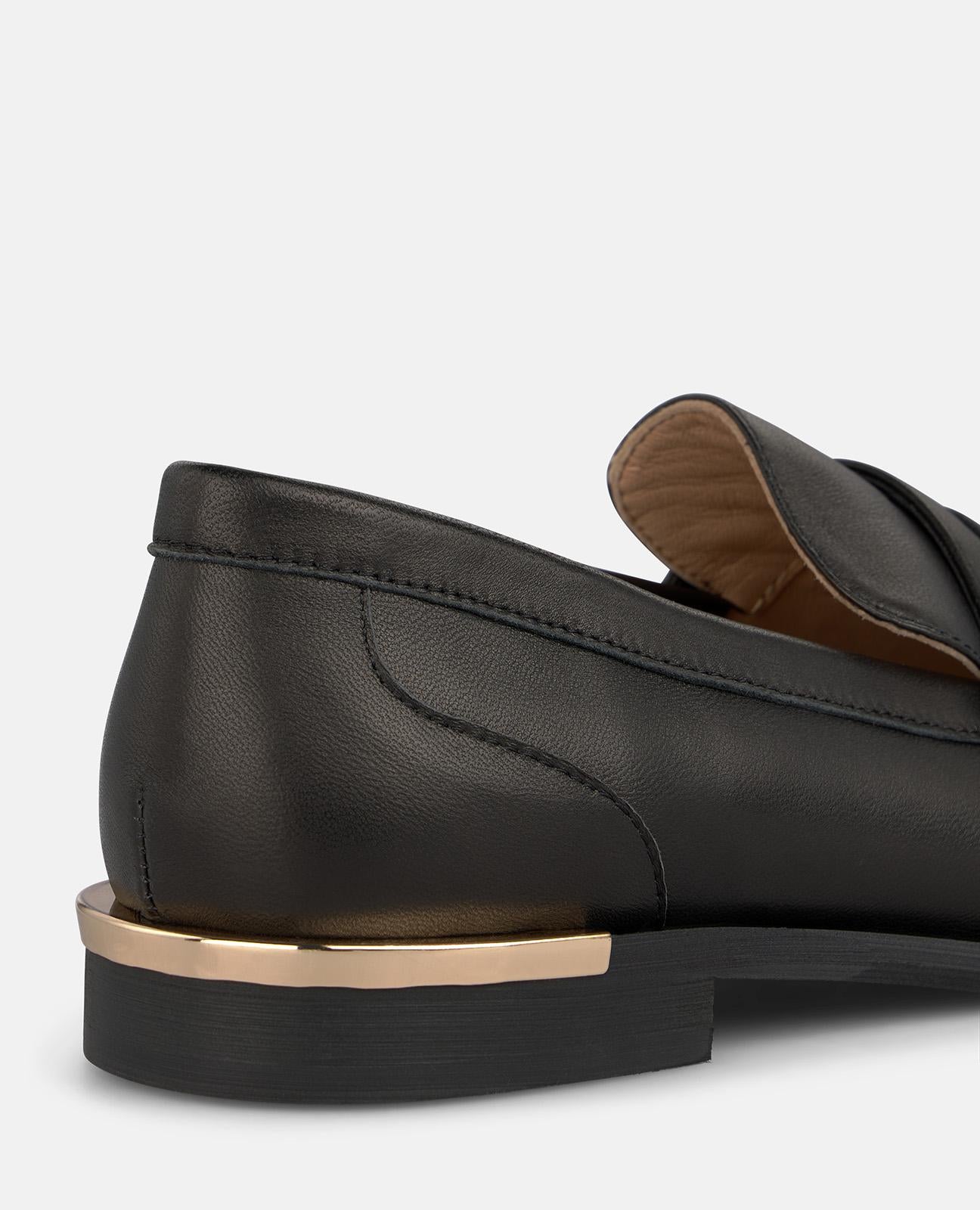 alma-en-pena-nappa-leder-loafer-schwarz-mit-maske-slipper-2-cm image 4