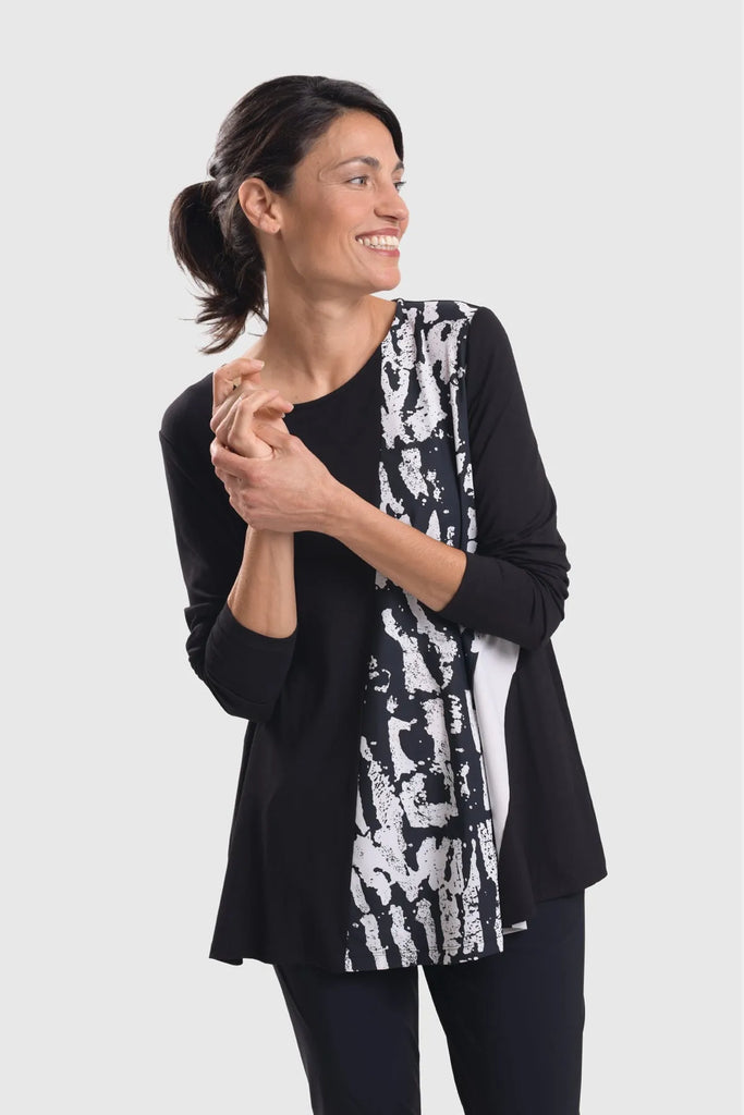 alembika-tekbika-swing-top-black-white-jersey-shirt image 1