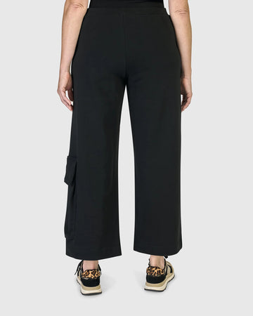 alembika-urban-cleo-cargo-hose-schwarz-damen-freizeithose image 3