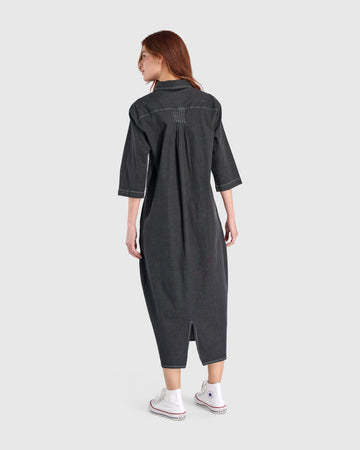 alembika-celine-maxi-shirthemdkleid-jet-denim image 4