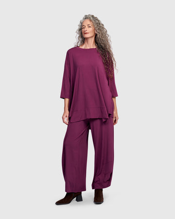 alembika-essential-trapeze-top-sangria-oversize-tunika-jersey image 7